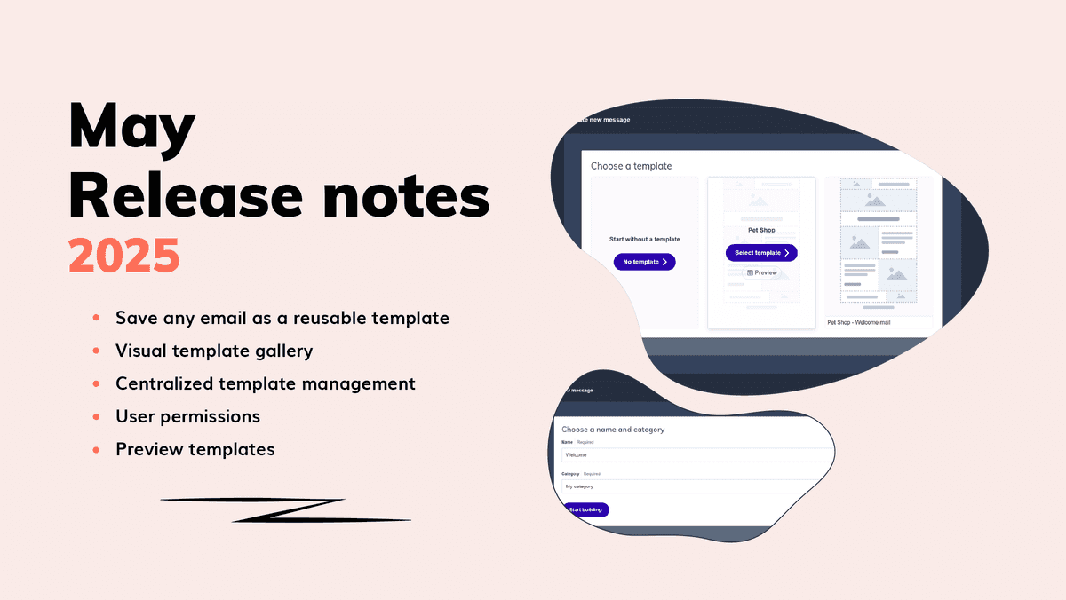 Flexmail’s mei updates: Bespaar tijd met e-mailtemplates