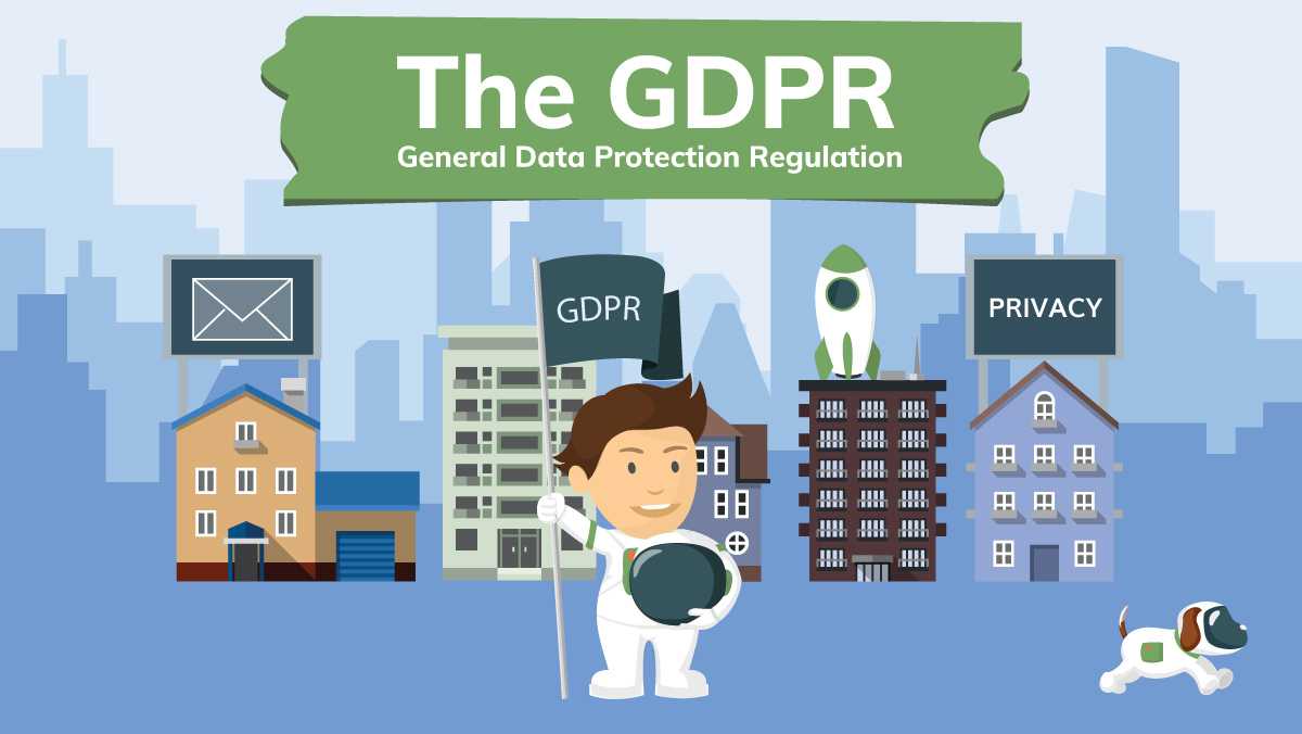 Astronaut landt op aarde met GDPR