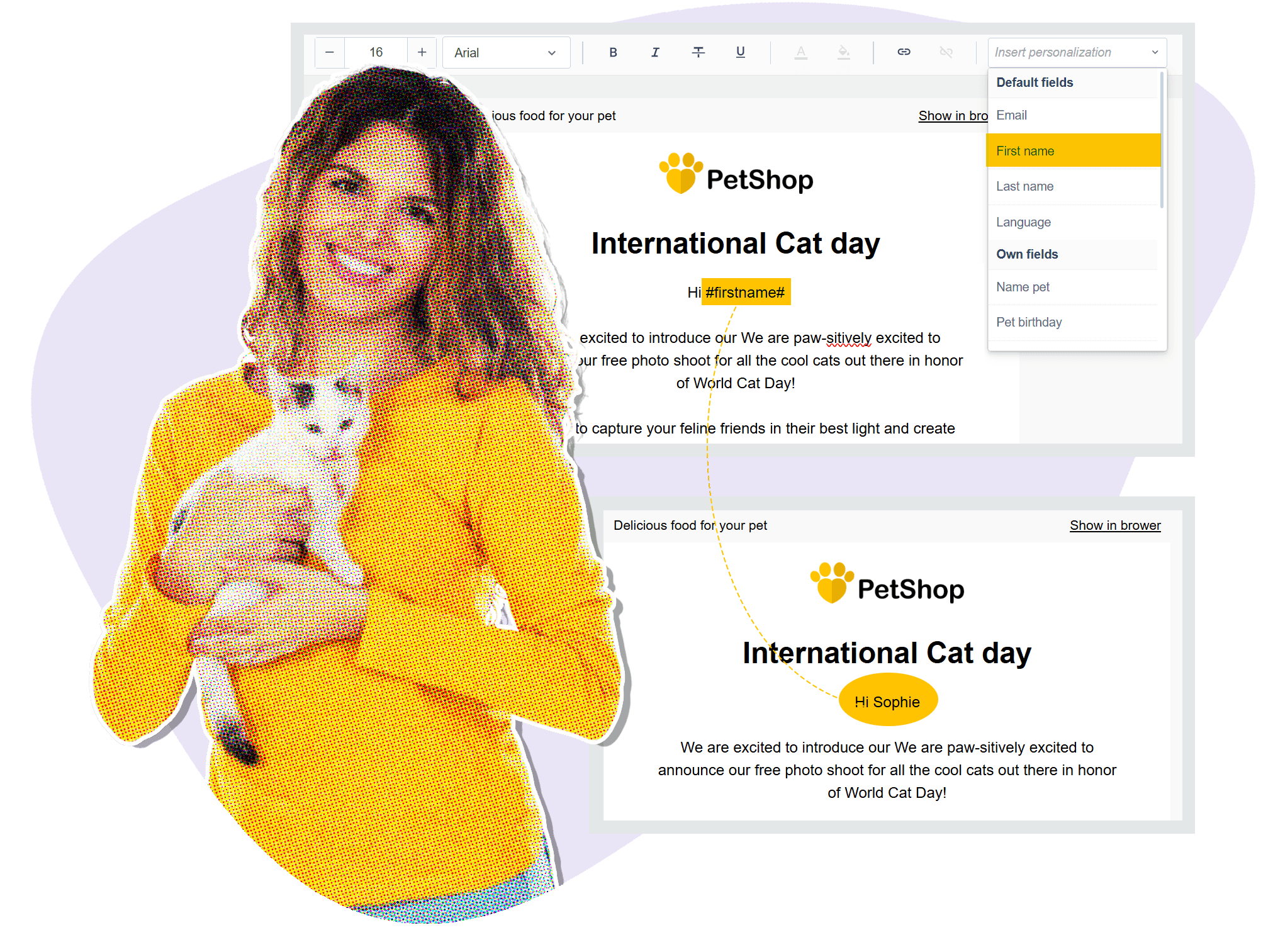 Tailor your newsletter content to various target groups