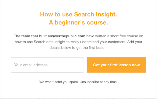 Search Insight beginner’s course Search Insight beginner’s course