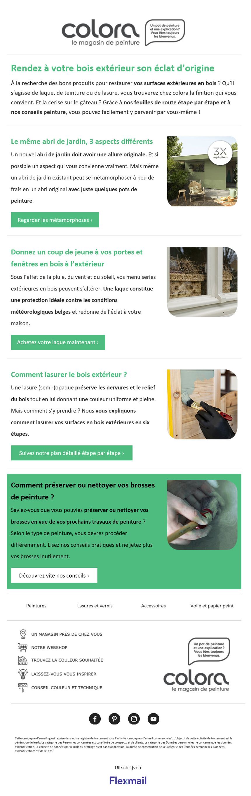 Sujet : Il est temps de traiter votre bois extérieur