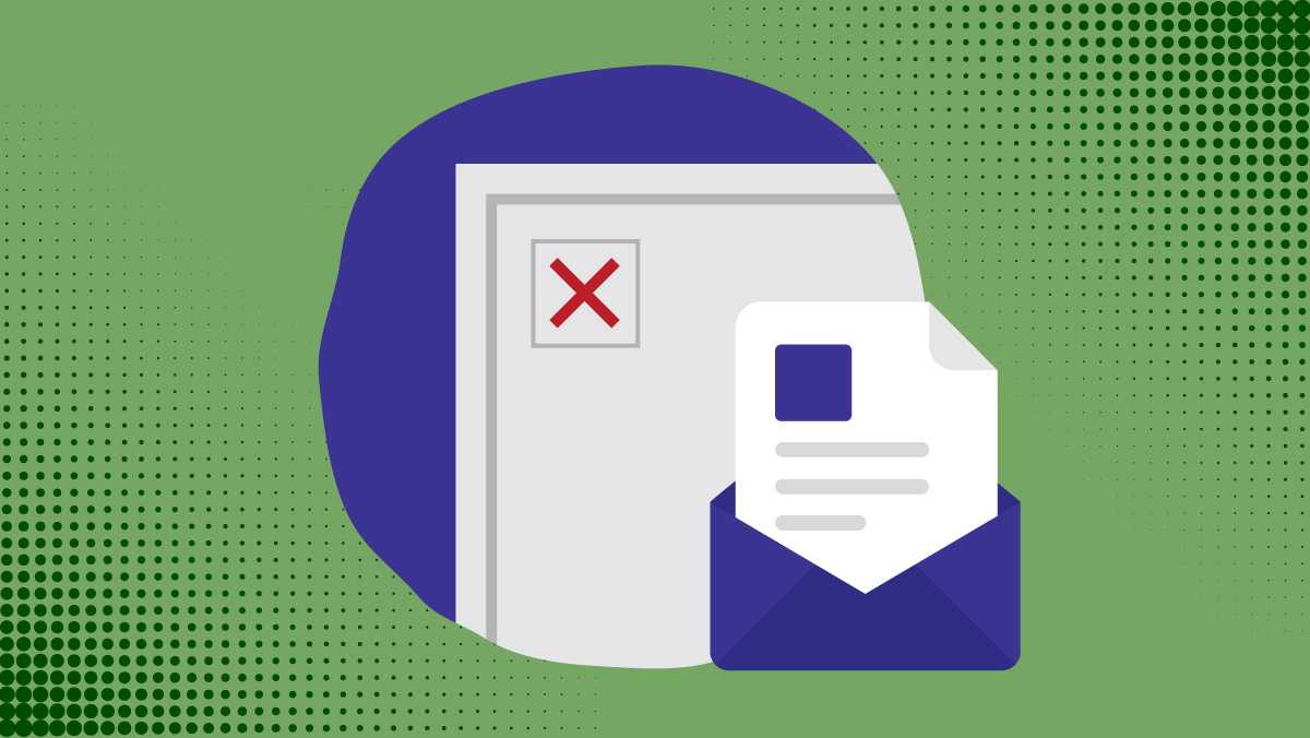 E-mail waarin de afbeelding is geblokkeerd