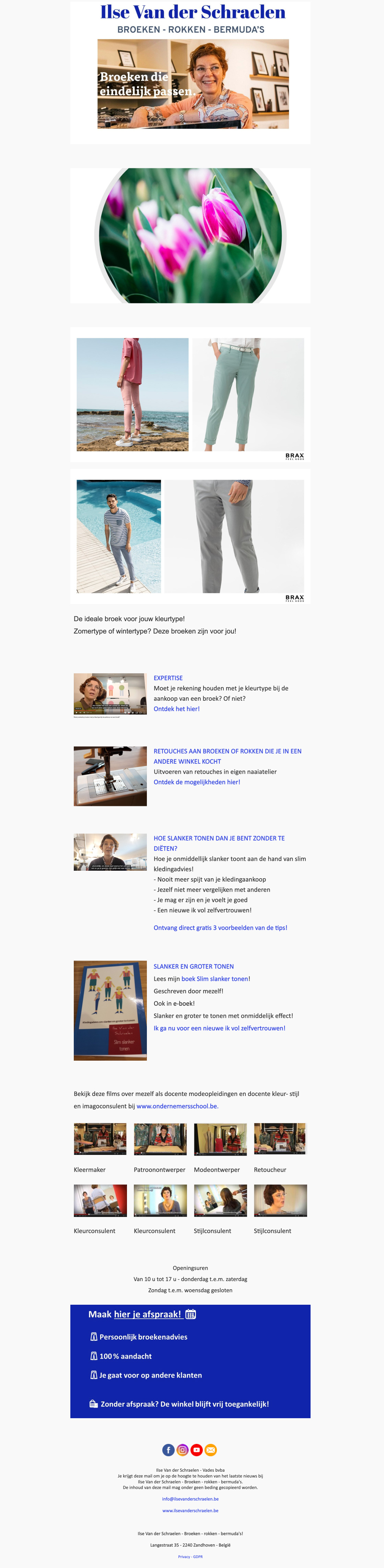Nieuwsbrief - Koel kleurtype
