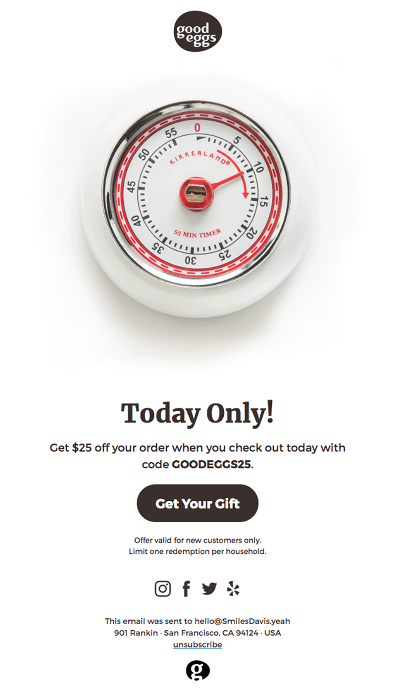 Onderwerp: The timer's ticking...