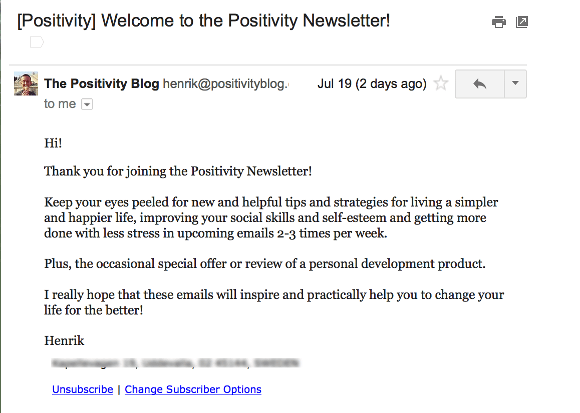 Positivity
